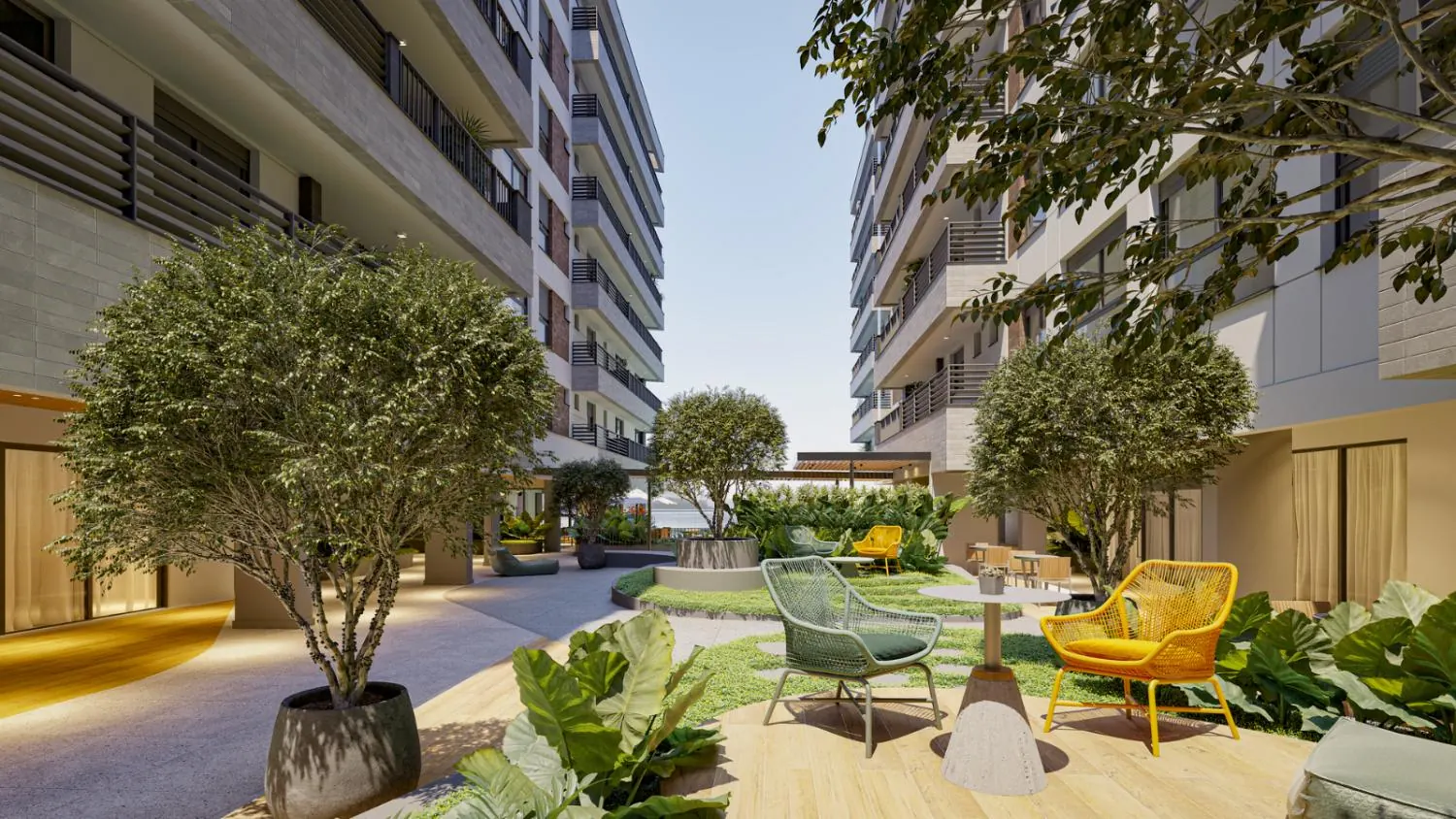 Boulevard do D/Vert Residence Club, Beira-Mar de São José