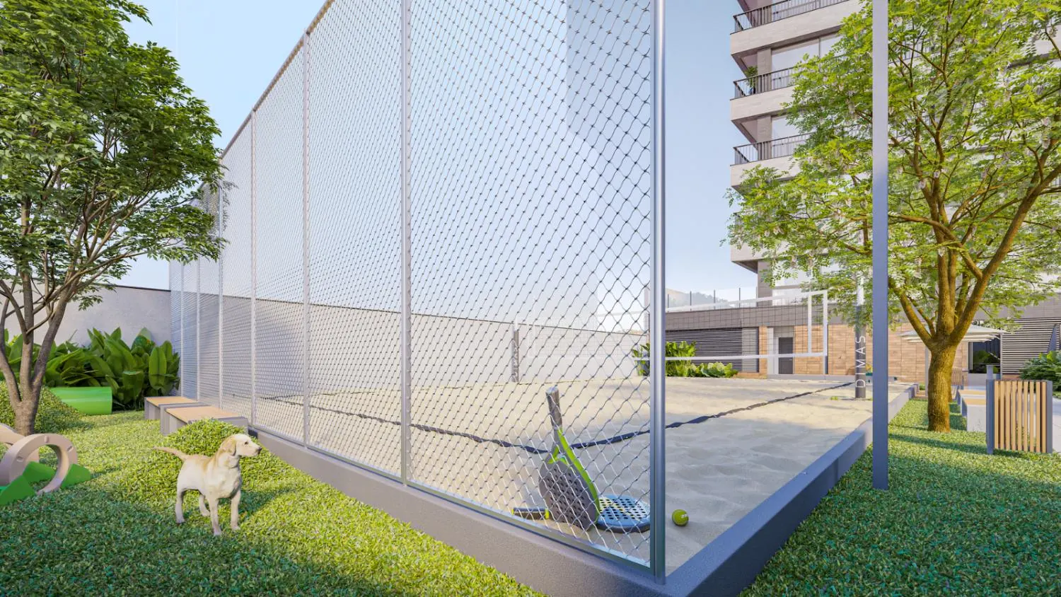 Pet place do D/Vert Residence Club, Beira-Mar de São José